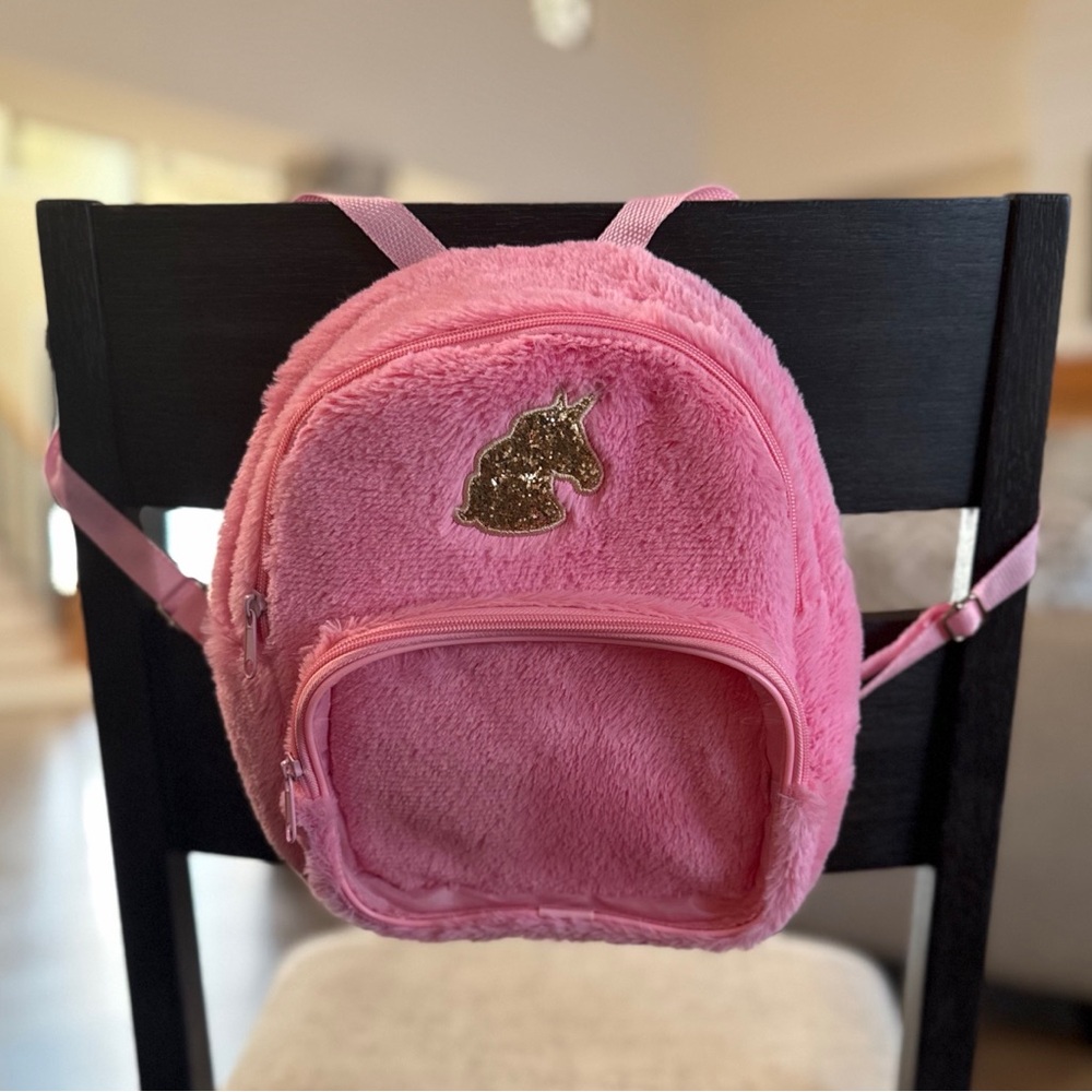 Wonder Nation Girls Unicorn Pink Backpack